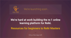 Desktop Screenshot of learn-reiki-online.com