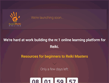 Tablet Screenshot of learn-reiki-online.com